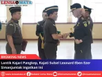 Lantik Kajari Pangkep, Kajati Sulsel Leonard Eben Ezer Simanjuntak Ingatkan Ini