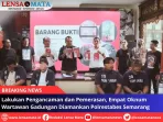 Lakukan Pengancaman dan Pemerasan, Empat Oknum Wartawan Gadungan Diamankan Polrestabes Semarang