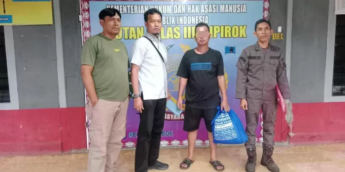 Dinas LHK Sumut Limpahkan Tersangka dan Barang Bukti Perkara Illegal Logging ke Kejari Tapsel