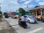 Kawas Ops Polres Tual Monitoring Pengawasan Personil di Gudang Logistik KPU dan Bawaslu Kota Tual 