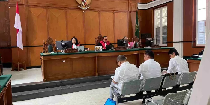 JPU Kejati Sulsel Hadirkan 3 Terdakwa Perkara Dugaan Korupsi PDAM Makassar di Persidangan