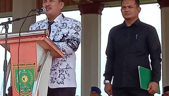 Pemkot Gelar Upacara HGN 2023 dan HUT PGRI ke 78 Tahun Kota Subulussalam