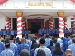 Pemkot Tual Gelar Upacara Peringati HUT Korpri Tahun 2023