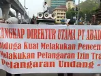 Masyarakat dan Aktivis Unjuk Rasa di Mabes Polri, Laporkan Ketimpangan Yang Terjadi di OKU