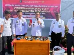 Lapas Tual  Musnahkan Barang Bukti Hasil Penggeledahan