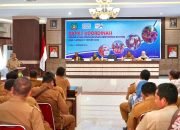 Plt Bupati Langkat Buka Rakor Kemiskinan Ekstrim