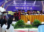 Plt Bupati Langkat Hadiri Sidang Senat Terbuka UNIPAL 2022/2023