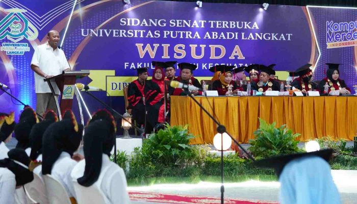 Plt Bupati Langkat Hadiri Sidang Senat Terbuka UNIPAL 2022/2023