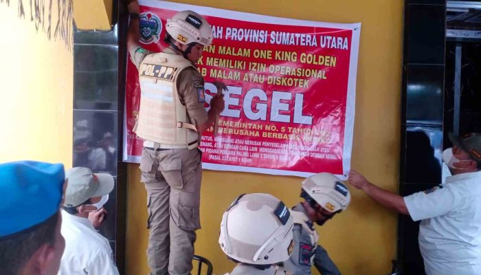 Tak Kantongi Izin Lengkap, Diskotik One King Golden Kembali Disegel