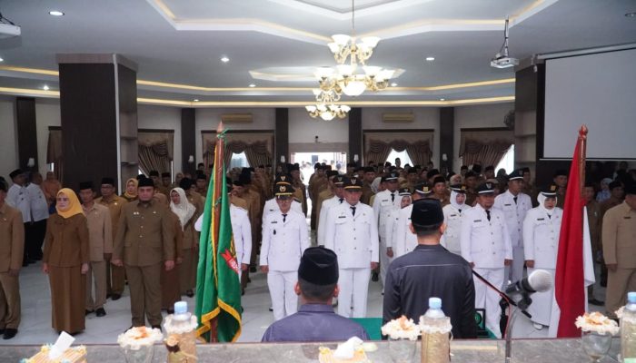 138 ASN Jajaran Pemkab Langkat Dilantik, Berikut Masing-Masing Jabatannya