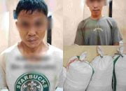 2 Pelaku Pencuri Beras Diamankan Polsek Bengkunat
