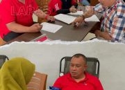 Gandeng PMI, Lapas Kelas IIA Binjai Gelar Donor Darah