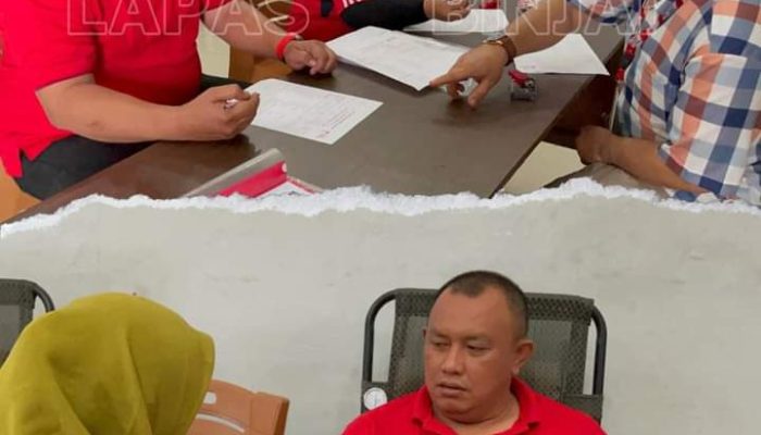 Gandeng PMI, Lapas Kelas IIA Binjai Gelar Donor Darah
