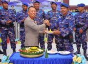 Syukuran Hari Jadi Ke-73, Polairud Presisi Siap Amankan Pemilu Damai Menuju Indonesia Maju