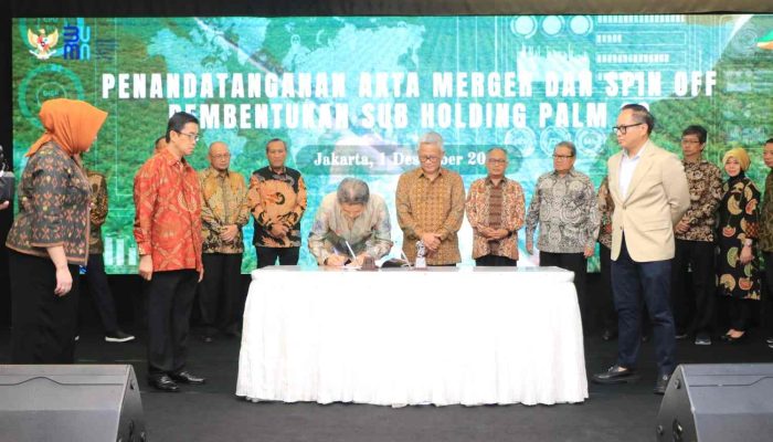 Sub Holding PalmCo dan SupportingCo Resmi Terbentuk
