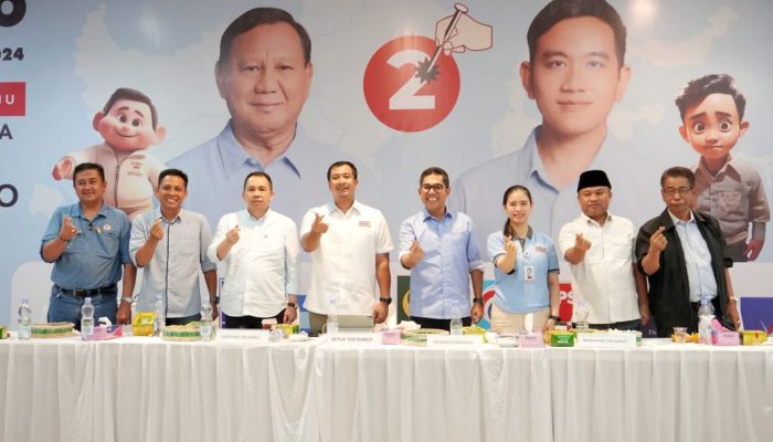 TKD Prabowo-Gibran Sumut Targetkan 60 Persen Kemenangan