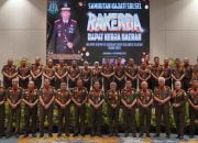 Kajati Sulsel Leonard Eben Ezer Simanjuntak Membuka Acara Rakerda Kejati Sulsel 2023