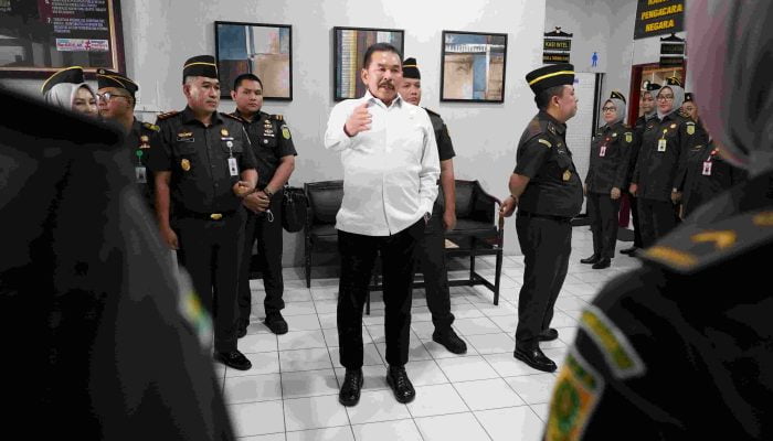 Kunker ke Riau, Jaksa Agung Pantau Kesiapan Aparatur Kejaksaan dalam Menyukseskan Pemilu Damai