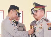 Kapolres Nias Selatan Sertijab Wakapolres, Kapolsek Lahusa dan Kapolsek Gomo