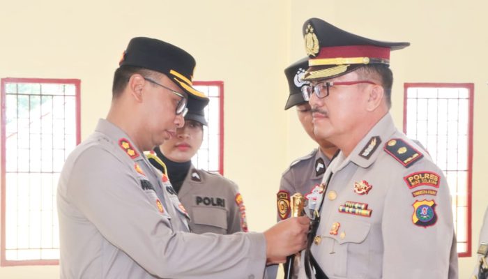 Kapolres Nias Selatan Sertijab Wakapolres, Kapolsek Lahusa dan Kapolsek Gomo