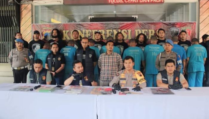 Ditreskrimum Polda Jateng Gagalkan Aksi Premanisme, 8 Oknum Debt Collector Dibekuk, 8 Lainnya Buron