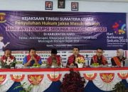 Sambut Hakordia 2023, Jaksa Kejati Sumut Ajak Siswa SMK N 1 Merdeka Jujur dan Disiplin Sejak Dini