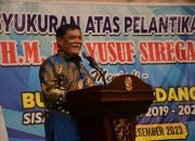 Selesai Dilantik Menjadi Bupati Deli Serdang, HM Ali Yusuf Siregar Siap Tuntaskan Visi Misi