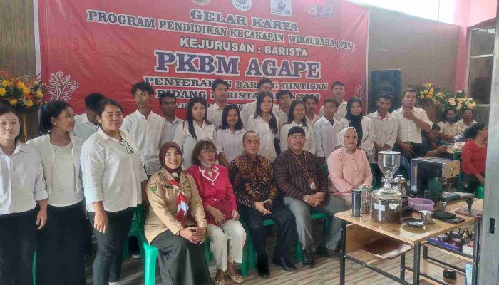 Ismail Marzuki Siregar Berharap Peserta Pelatihan Barista Binaan PKBM Agave Dapat Menjadi Pengusaha Yang Berhasil