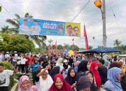 Kader Gerindra Gelar Jalan Sehat dan Senam Gemoy di Asahan, Ajak Warga Pilih Prabowo-Gibran