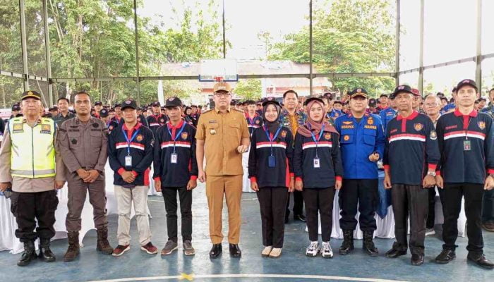 Pj Bupati Lahat Kukuhkan Relawan Pemadam Kebakaran Kabupaten Lahat tahun 2023