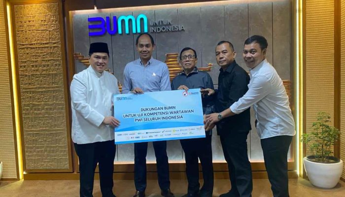 Kick-off UKW PWI Bantuan BUMN Dimulai di Aceh, NTT dan Sulut