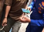 Sat Polairud Polresta Banjarmasin Amankan Pria Pembawa Sajam