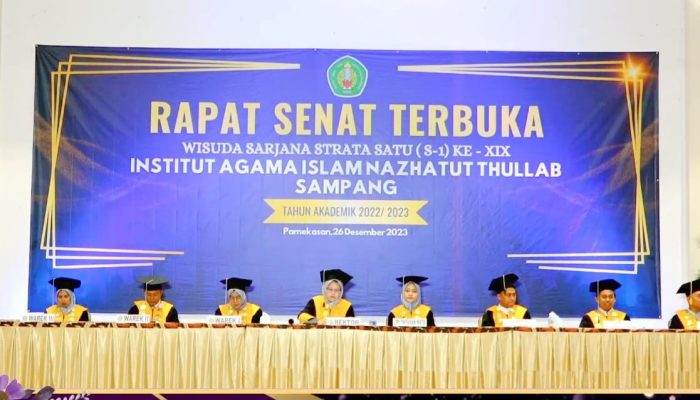 Ini Pesan Rektor IAI NATA Sampang Pada Para Wisudawan-Wisudawati