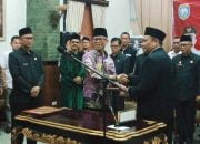 Radius Susanto Resmi Jabat Direktur Perumda Pasar OKU
