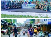 Peduli Kesehatan Lingkungan, Kodim 1503 Tual Bersih-bersih Sungai, Pantai dan Penghijauan