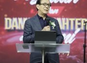 Menkumham RI Hadiri Ibadah Perayaan Natal Keluarga Besar Kanwil Kemenkumham Sumut