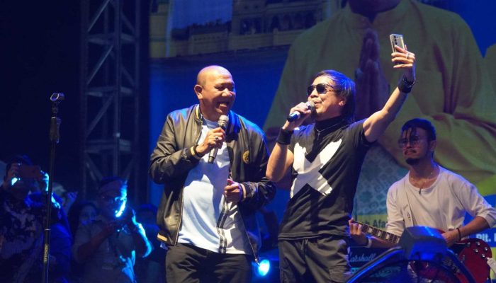 Band Radja Meriahkan Penutupan HUT ke-274 Langkat
