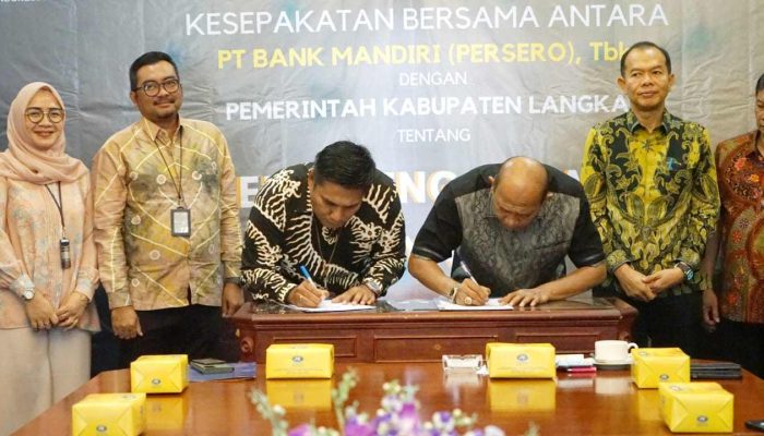 Pemkab Langkat & Bank Mandiri Teken MoU Tentang PPJP