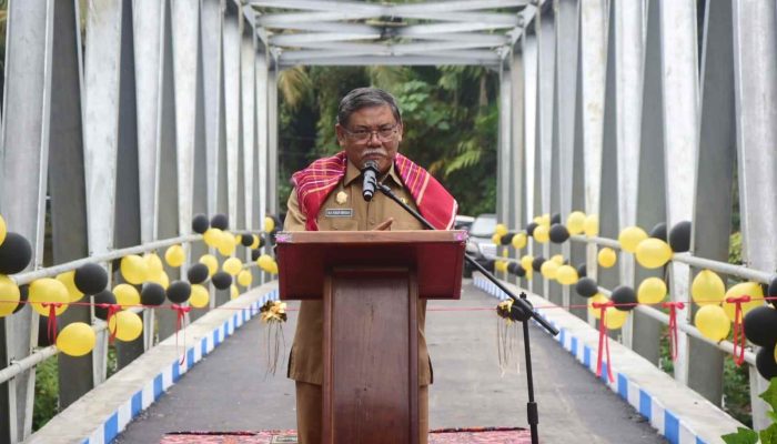 Bupati Resmikan Jembatan Lau Cirem Penghubung Deli Serdang dan Langkat