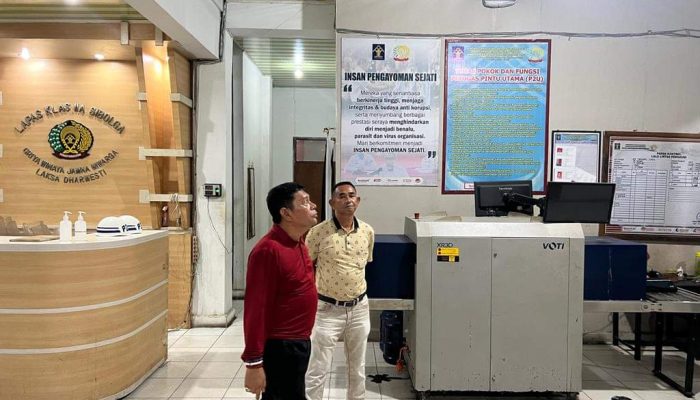 Atasi Over Kapasitas, Mhd. Jahari Sitepu Pantau Pembangunan Lapas Sibolga