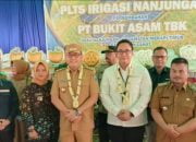 PJ Bupati Lahat Resmikan PLTS Bantuan CSR PT BA