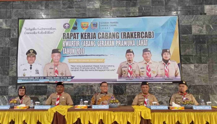 PJ Bupati Lahat Buka Rakercab Tahun 2024 Dengan Tema “Langkah Maju Bersama Menggapai Garuda”