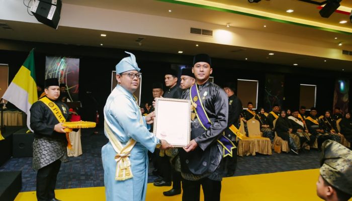 Dedy Iman Sukanto Mendapat Gelar Datok Bimantara Diraja Negeri Dari Raja KMBD XI