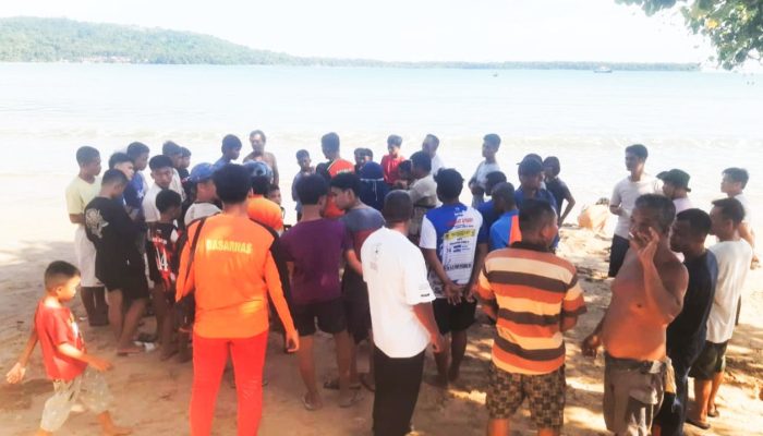 SAR Nias Lakukan Pencarian Orang Hilang, Korban Hilang Demi Menyelamatkan Adiknya Yang Tenggelam di Laut Nias Selatan