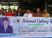 Gelar Reses, H. Moh Safril Simamora Sampaikan Ini Kepada Masyarakat Tanjab Barat