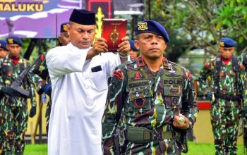 Lantik Danyon B Pelopor, Ini Pesan Dansat Brimob Polda Maluku