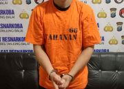 Polres Tanjung Balai Tangkap Bandar Narkoba di Hotel Kota Tanjung Balai