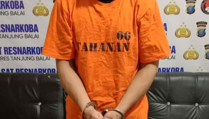 Polres Tanjung Balai Tangkap Bandar Narkoba di Hotel Kota Tanjung Balai