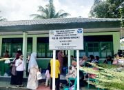 Persit KCK Cabang XXVI Kodim 1503 Tual Gelar Pelayanan Posyandu Rutin Bulanan