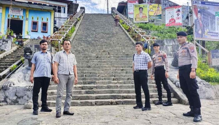 Polres Nias Selatan Lakukan Patroli di Objek Wisata Adat Kabupaten Nias Selatan
